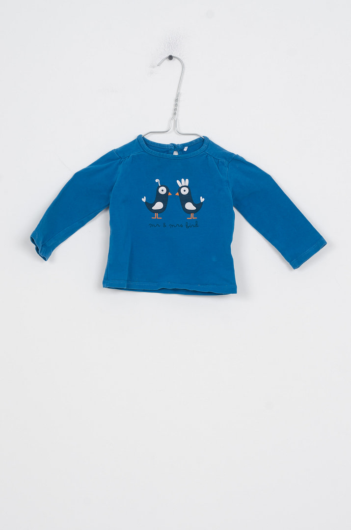 pinky-chips-24-10019 T-shirt - 3mois - Afbeelding 1