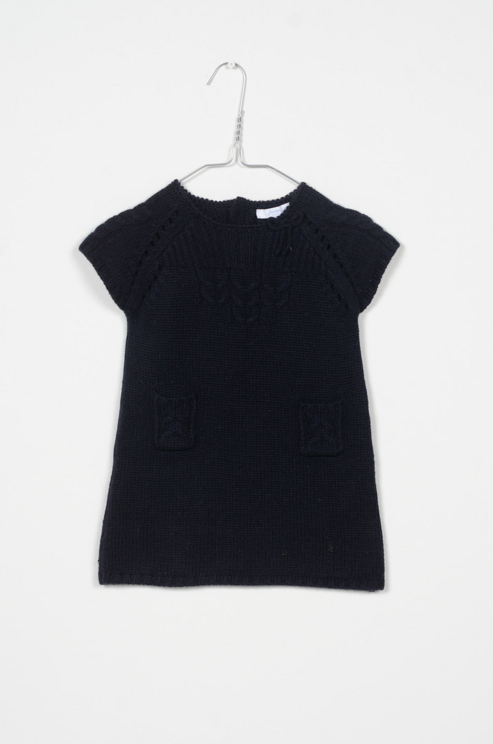 pinky-chips-24-10298 Robe laine - 18mois - Afbeelding 1