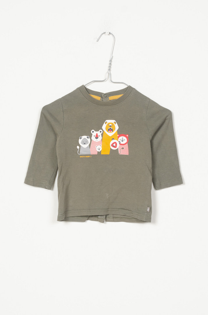 pinky-chips-24-11506 T-shirt - 6mois - Afbeelding 1