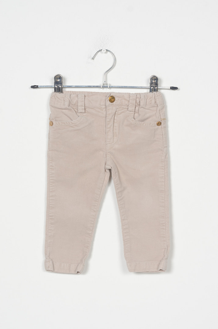 pinky-chips-24-12061 Pantalon velours - 9mois - Afbeelding 1