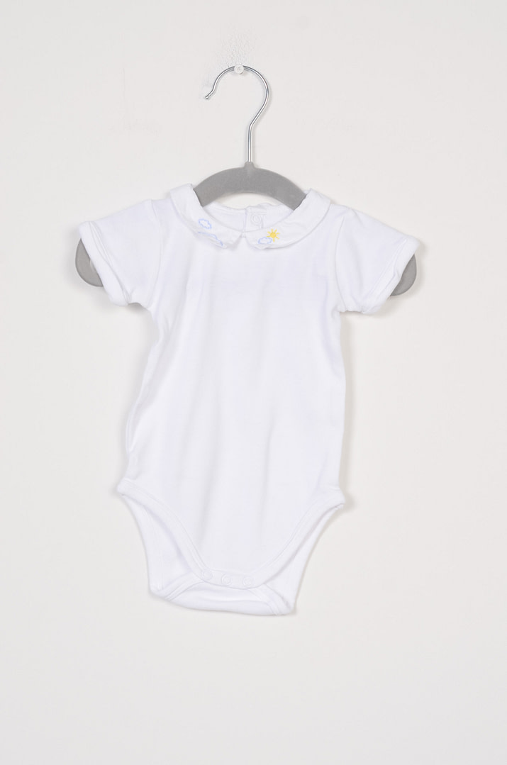 pinky-chips-24-12586 Body à col - 3mois – Image 1