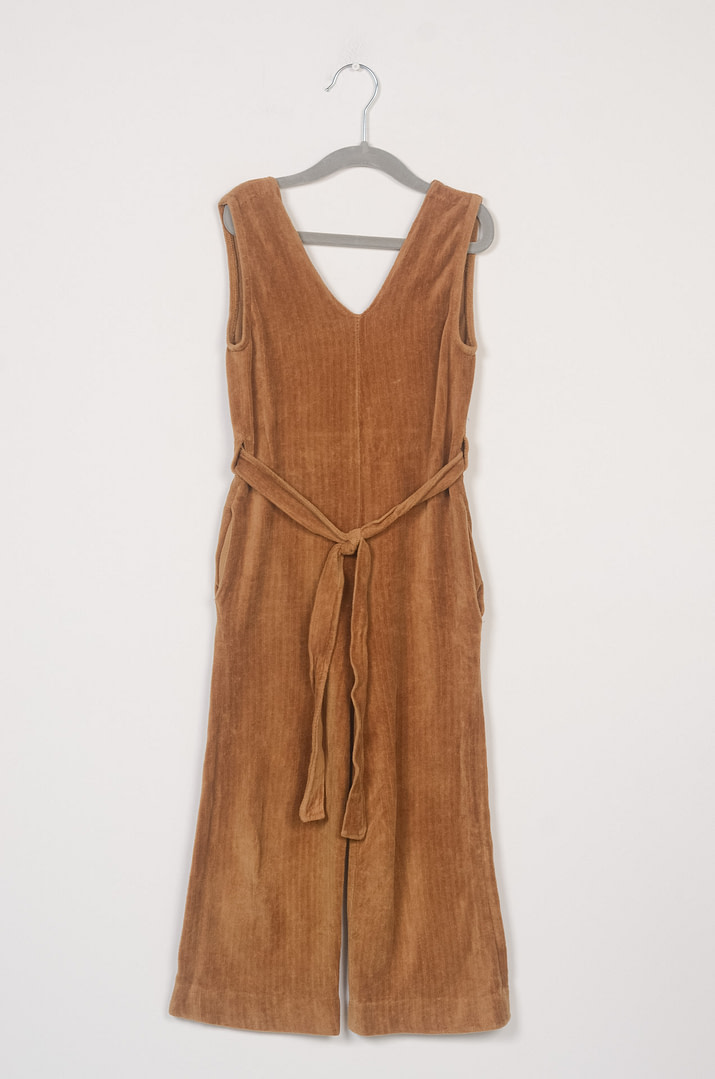 pinky-chips-24-12597 Salopette velours - 4ans - Afbeelding 1