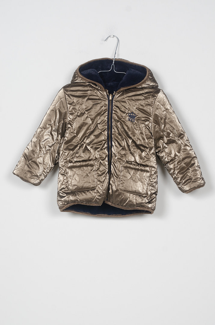 pinky-chips-24-12958 Manteau réversible - 2ans – Image 1