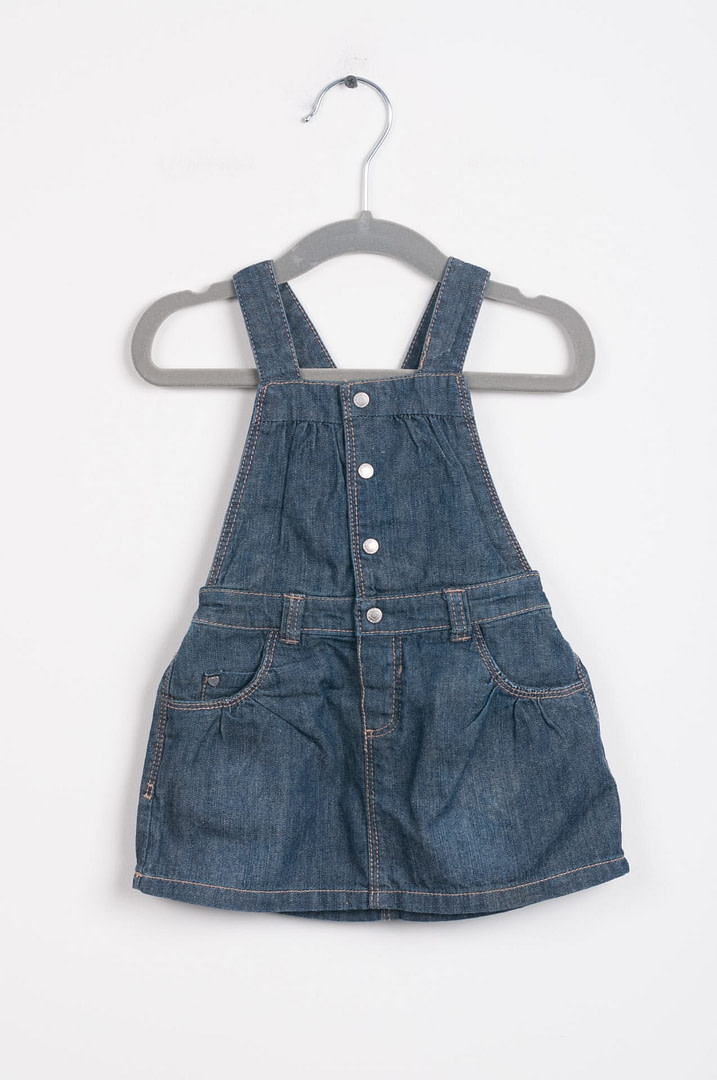 roze-chips-13397 Robe - 6mois - Afbeelding 1