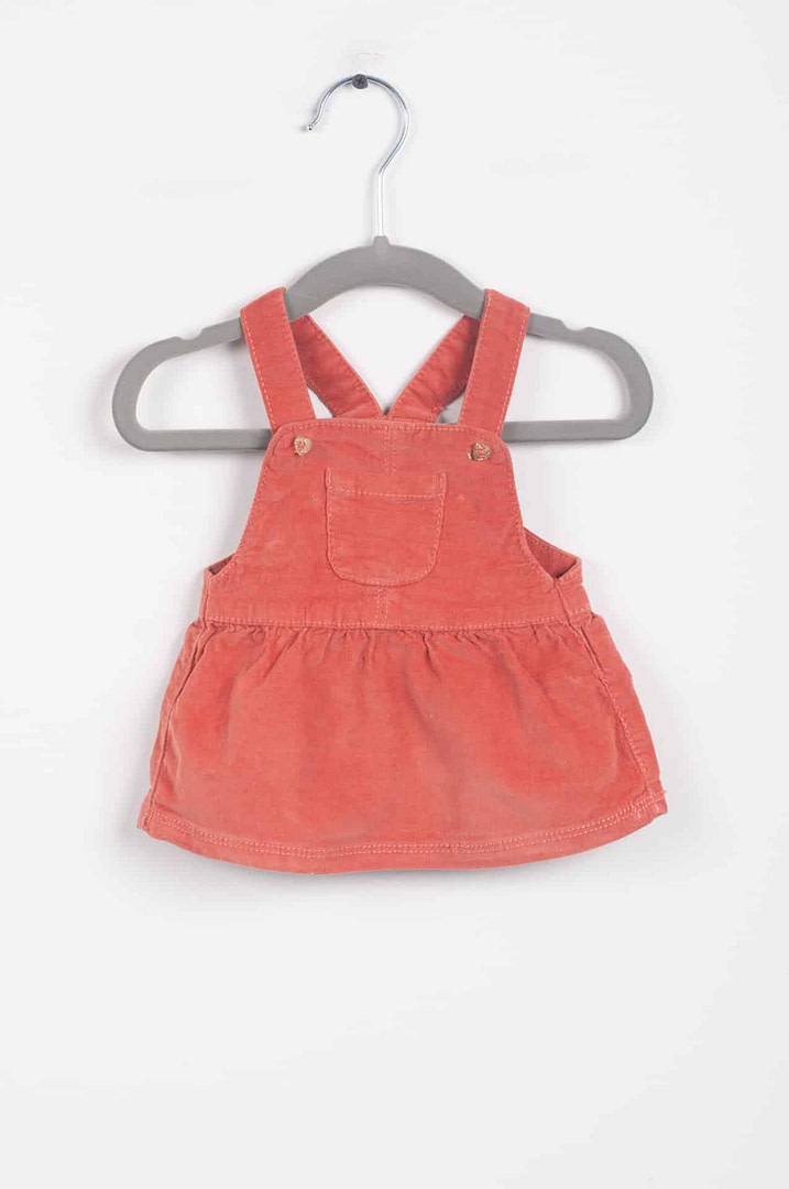 pinky-chips-14995 Robe velours - 3mois – Image 1