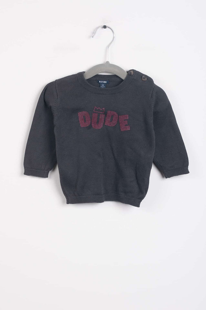 roze-chips-15511 Pull - 6mois - Afbeelding 1