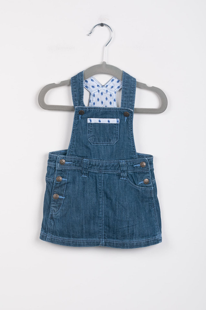 roze-chips-16023 Robe - 6mois - Afbeelding 1