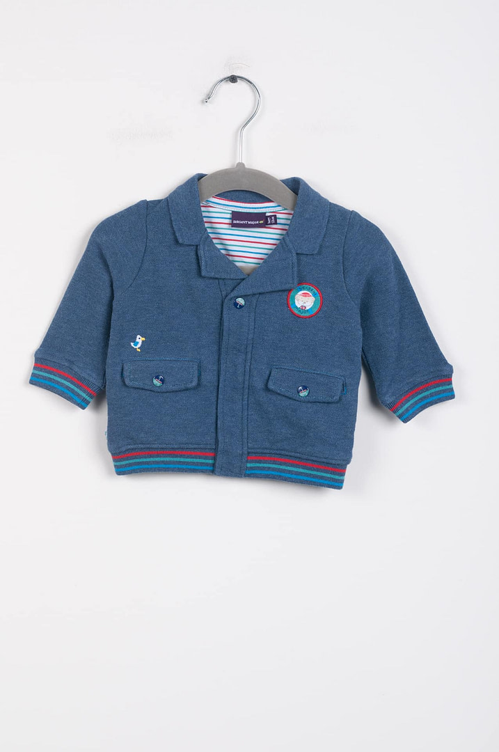 roze-chips-16724 Gilet - 3mois - Afbeelding 1