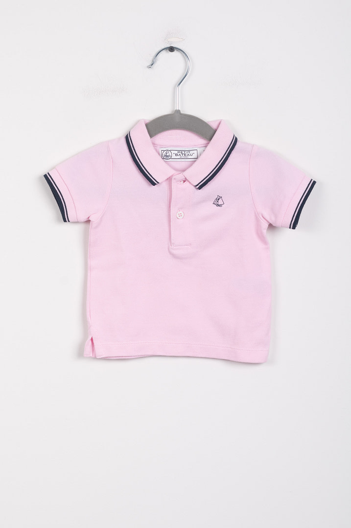 roze-chips-23-01807 Polo - 6mois - Afbeelding 1