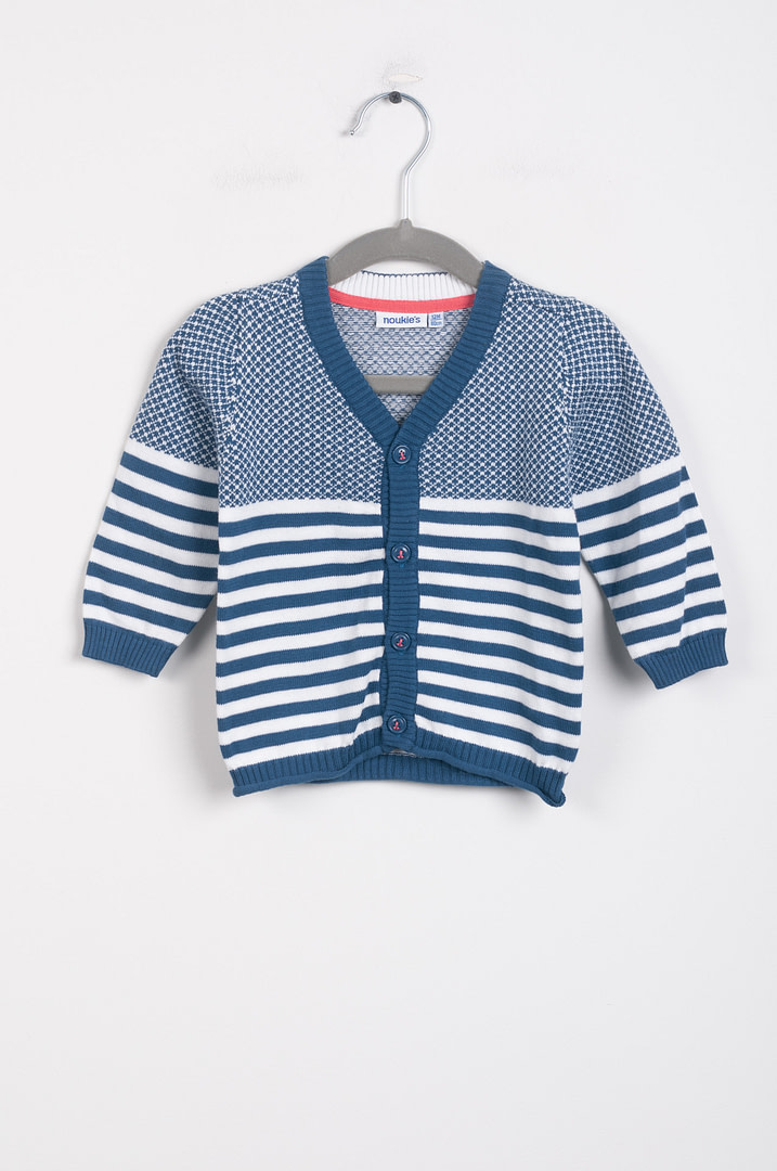 roze-chips-23-01856 Gilet - 12mois - Afbeelding 1