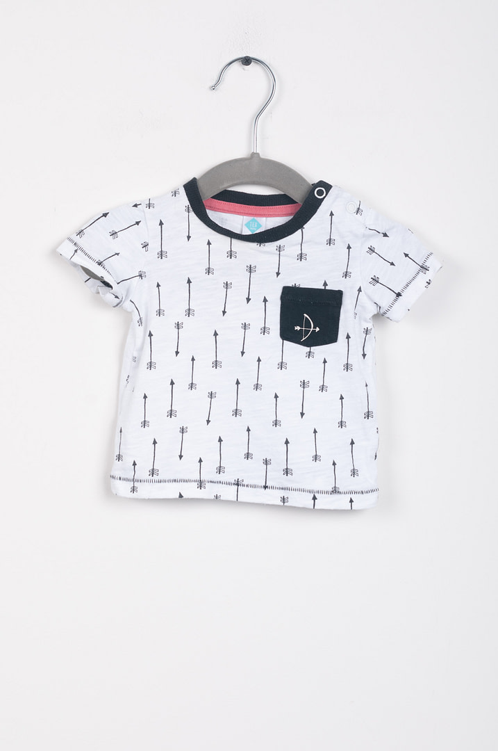 pinky-chips-23-03584 T-shirt - 3mois - Afbeelding 1