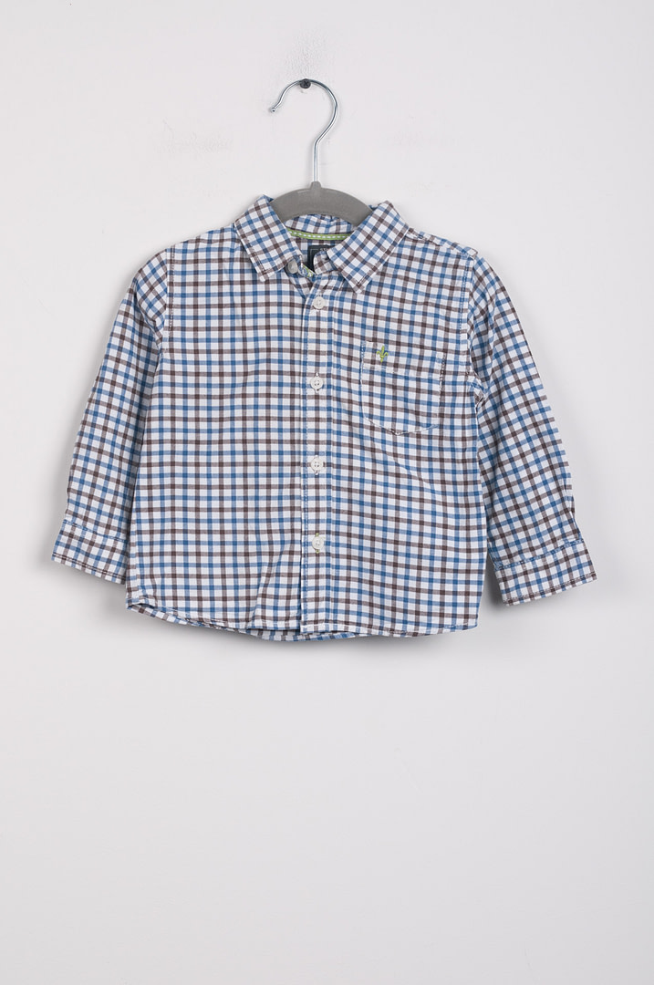 roze-chips-23-05374 Chemise - 9/12mois - Afbeelding 1