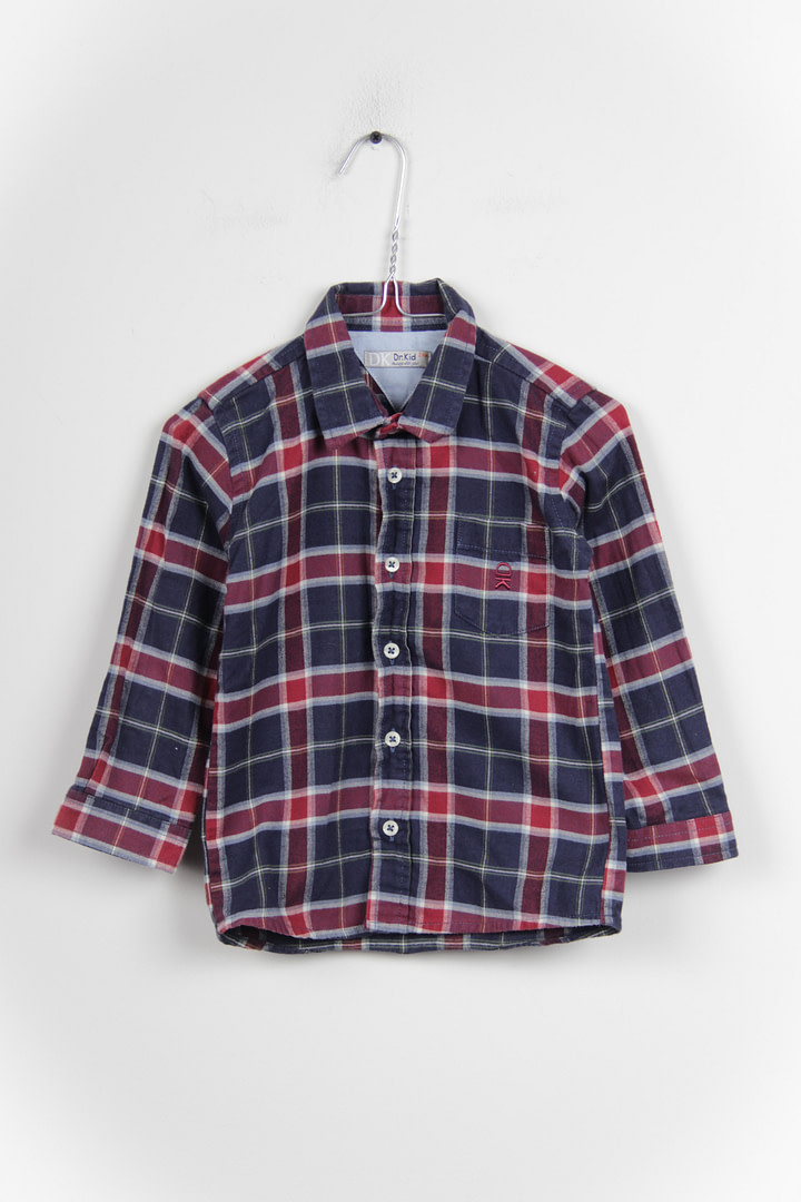 roze-chips-23-06136 Chemise - 24mois - Afbeelding 1