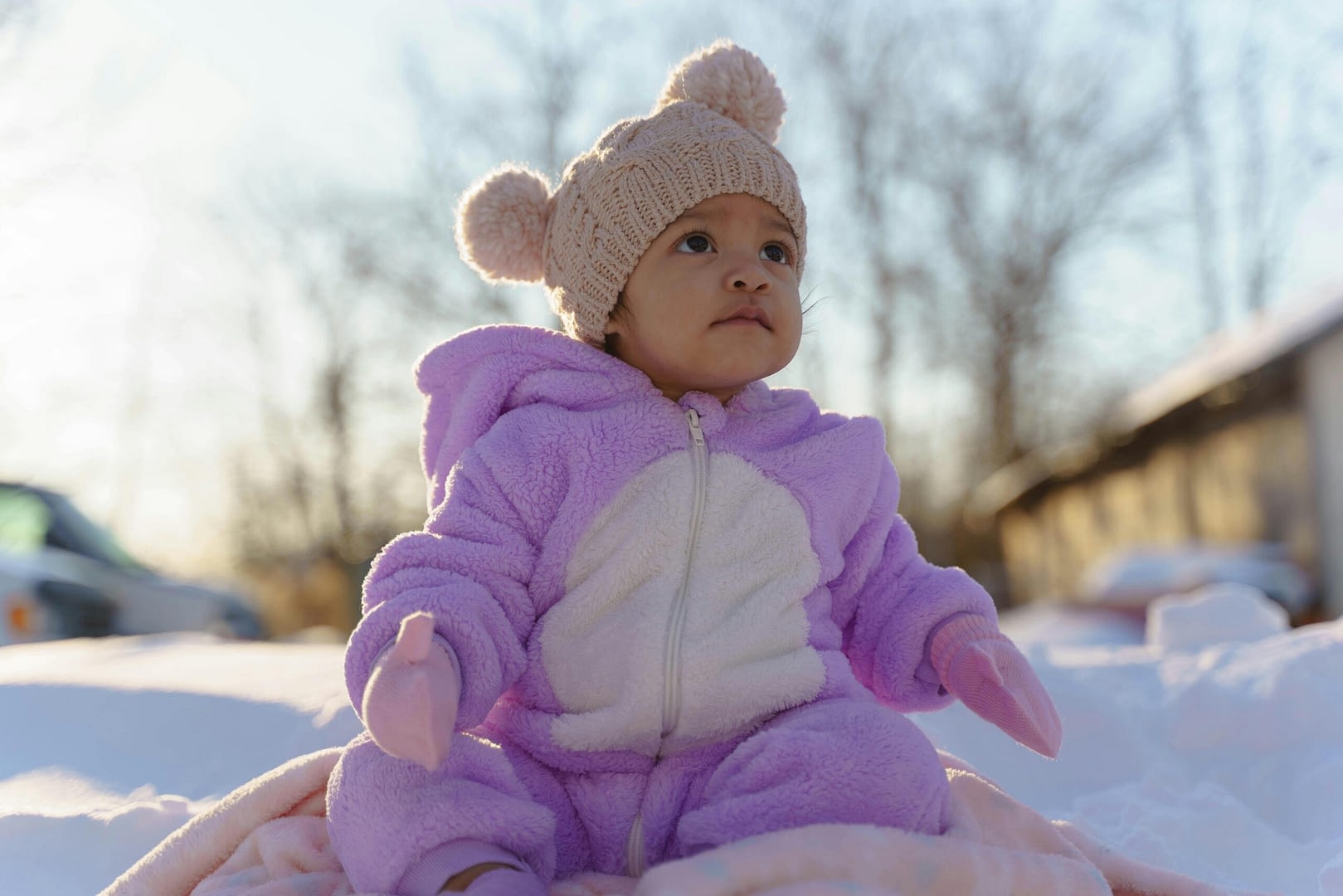 Pinky Chips - Warm wardrobe item for children in winter